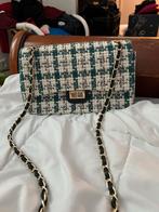 Borse in Pelle Tweed Tas - Nieuw & Elegant!, Ophalen of Verzenden, Nieuw, Groen, Handtas