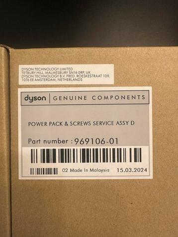 Dyson Power Pack & Schroeven Service Assy D - Nieuw beschikbaar voor biedingen
