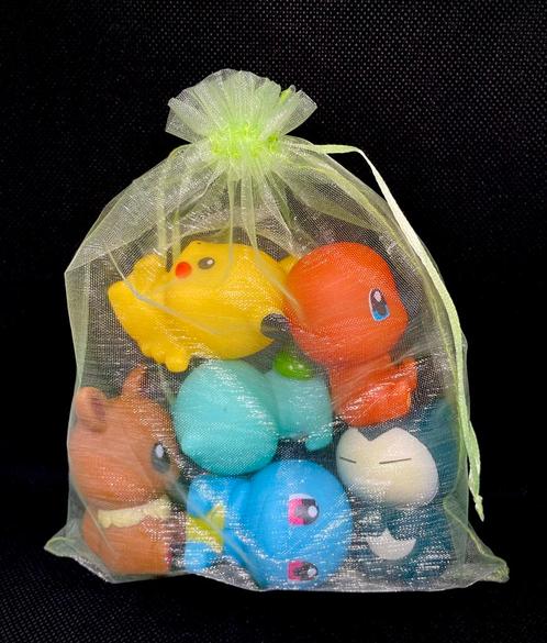 Pokémon badfiguurtjes 6 stuks, Kinderen en Baby's, Speelgoed | Badspeelgoed, Nieuw, Verzenden