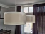 6 lampen chroom/wit (2 hang en 4 sta), Ophalen, Gebruikt, Metaal