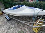 Spitfire plus trailer plus Yamaha 5pk motot, Watersport en Boten, Speedboten, Ophalen, Gebruikt, Minder dan 70 pk, 3 tot 6 meter