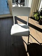 Leuke witte school stoel, Huis en Inrichting, Stoelen, Ophalen, Gebruikt, Wit, Eén