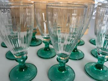 Italiaanse Vintage wijnglazen beschikbaar voor biedingen