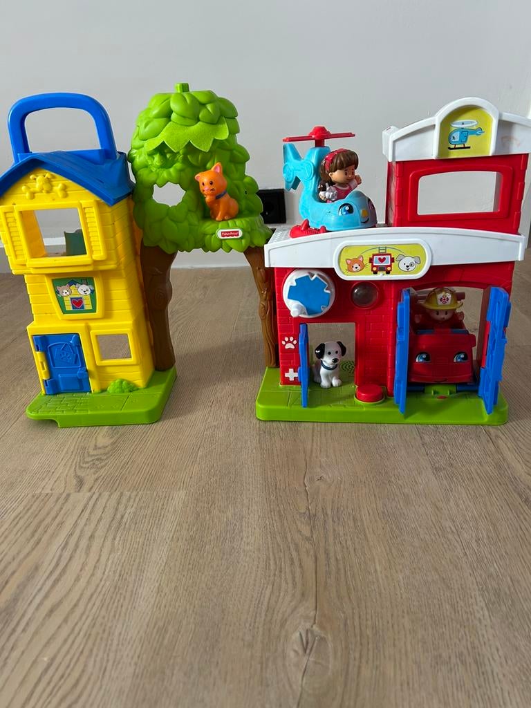 Fisher-Price Little People Dierenredders Speelset, Kinderen en Baby's, Speelgoed | Fisher-Price, Ophalen, Zo goed als nieuw, Speelset