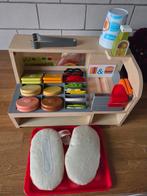 Melissa & Doug Houten Broodjeszaak, Ophalen, Zo goed als nieuw, Hout, Speelkeuken