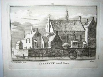 257  / Vreeswijk aan de vaart  Kopergravure  18e eeuw beschikbaar voor biedingen