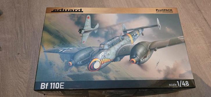 Eduard BF110 1:48 Modelbouw, Hobby en Vrije tijd, Modelbouw | Auto's en Voertuigen, Zo goed als nieuw, Overige typen, 1:32 tot 1:50