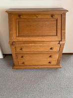 Klassieke eikenhouten secretaire, Huis en Inrichting, Ophalen, Zo goed als nieuw, Klassiek