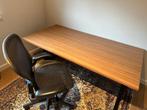 Mooi houten bureau te koop, Huis en Inrichting, Bureaus, Zo goed als nieuw, Ophalen, Bureau