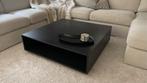 Vierkante salontafel met open vak, 100x100x30 cm, Huis en Inrichting, Tafels | Salontafels, Ophalen, Overige materialen, Gebruikt