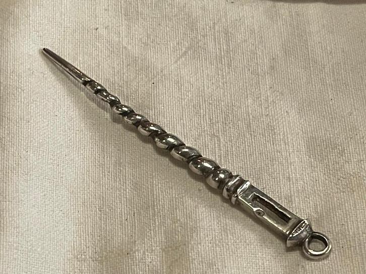 pijpenwroeter pijpenpeuter reutelaar  rookgerei  B.M. Beumer, Antiek en Kunst, Antiek | Goud en Zilver, Ophalen of Verzenden