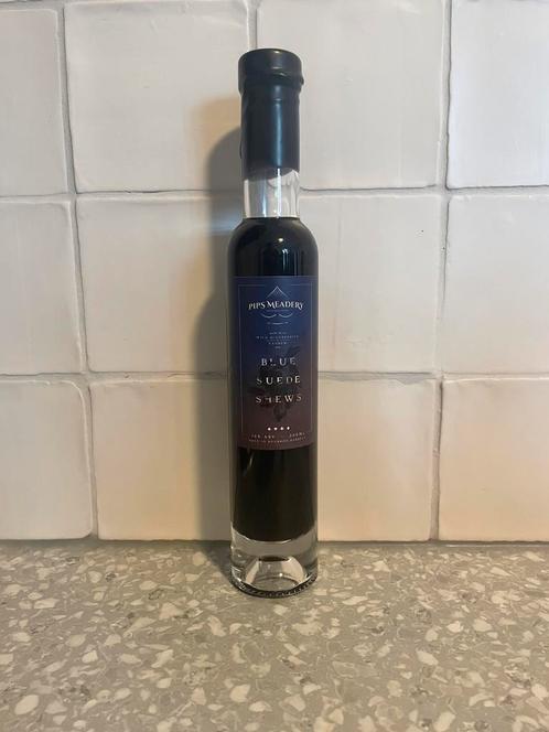 US Mede/ Mead bier 4,88 | Pips - Barrel Aged Blue Suede Shew, Verzamelen, Biermerken, Nieuw, Flesje(s), Overige merken, Ophalen of Verzenden