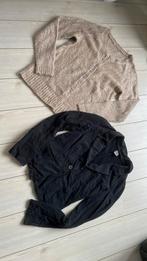 Glitter trui vest crème pailletten s m 38 40 feest kleding, Maat 38/40 (M), Vera moda, Zwart, Ophalen of Verzenden