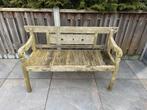 Teakhout Balinees tuinbank, Tuin en Terras, Ophalen, Gebruikt, Teakhout