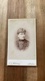 CDV jonge vrouw Arnhem C. E. Westerborg, Gebruikt, Ophalen of Verzenden, Foto