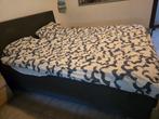 Boxspring 160 bij 200, Ophalen, Gebruikt, Tweepersoons, 200 cm