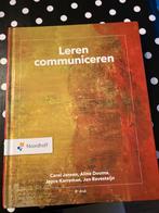 Leren Communiceren - Handboek, Boeken, Studieboeken en Cursussen, Ophalen of Verzenden, Gelezen, HBO