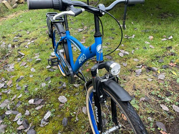 Stoere jongens fiets van merk amigo (24inch), Fietsen en Brommers, Fietsen | Jongens, Zo goed als nieuw, 24 inch, Handrem, Versnellingen