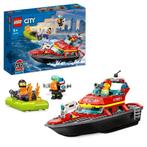 Lego City Reddingsboot Brand - (60373), Ophalen of Verzenden, Zo goed als nieuw