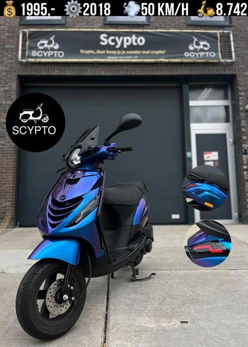 Piaggio Zip | Full Option | 8.700 km | RDW GEKEURD |, Fietsen en Brommers, Scooters | Piaggio, Zo goed als nieuw, Zip, Maximaal 45 km/u