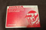 Honda XR600R 1991 motorfiets instructie boekje  XR 600 R, Motoren, Verzenden, Honda
