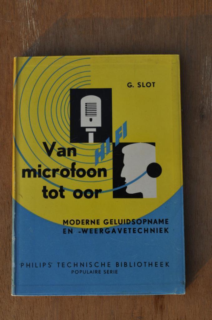 Philips Microfoon tot Oor HiFi Geluidsopname Weergavetechnie, Muziek en Instrumenten, Microfoons, Gebruikt, Overige typen, Ophalen of Verzenden