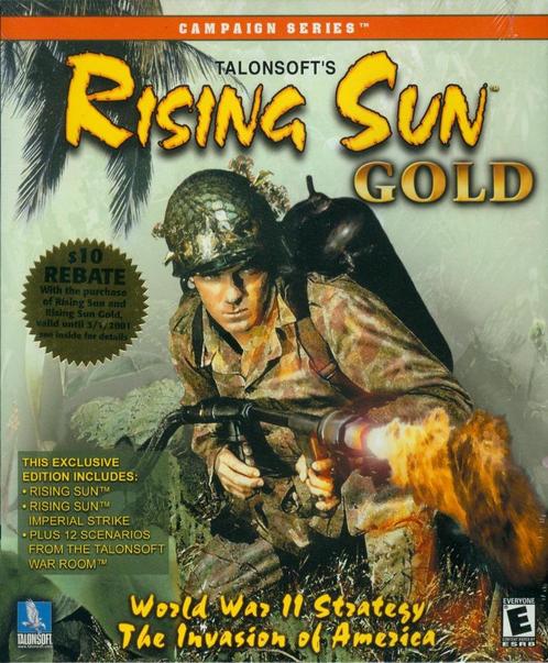 Rising Sun Gold - WW2 Strategy - Nieuw in Big Box, Spelcomputers en Games, Games | Pc, Nieuw, Strategie en Constructie, 1 speler