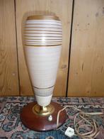 Jaren 60/70 tafellamp, Minder dan 50 cm, Gebruikt, Ophalen of Verzenden, Glas