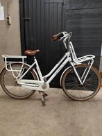 Elektrische witte gazelle damesfiets, 28 inch, Fietsen en Brommers, Fietsen | Dames | Damesfietsen, 53 tot 56 cm, Ophalen, Gebruikt