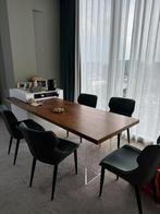 Zeer grote eettafel met meubelstuk en elektra, Ophalen, Gebruikt, 200 cm of meer, 50 tot 100 cm