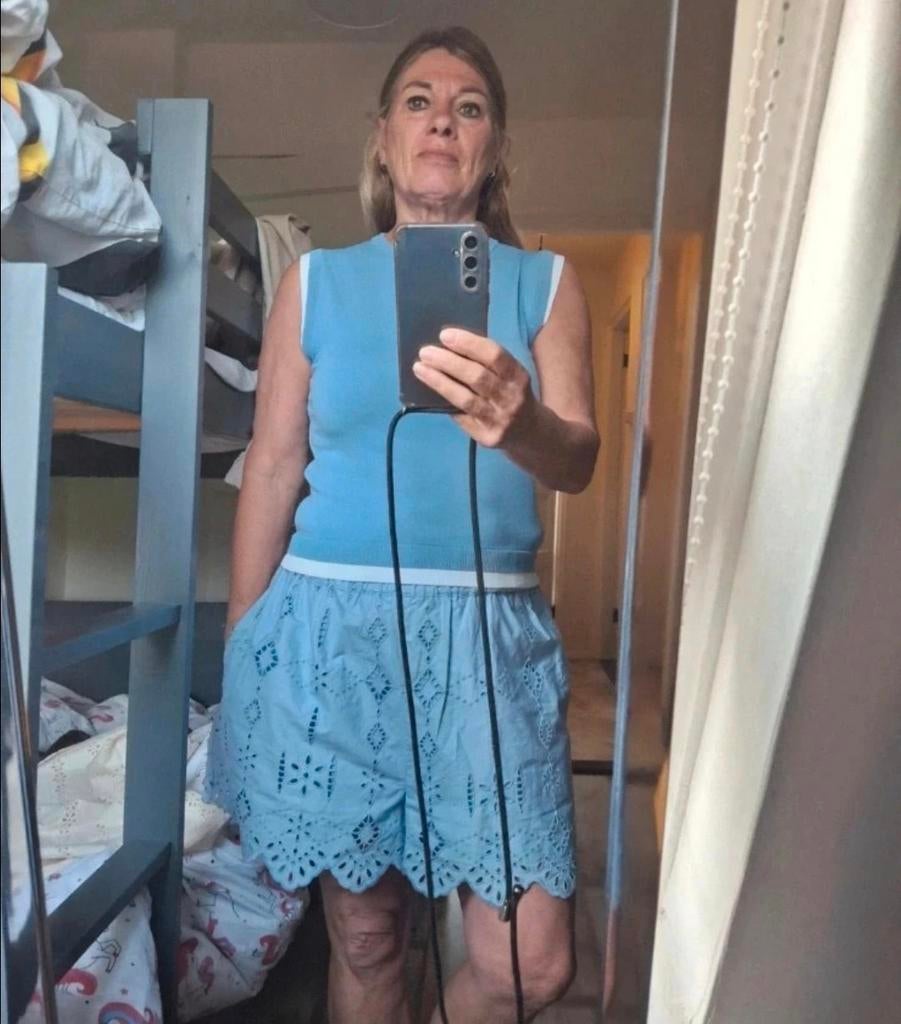 Ibana broderie broekje 1x gedragen, Ophalen of Verzenden