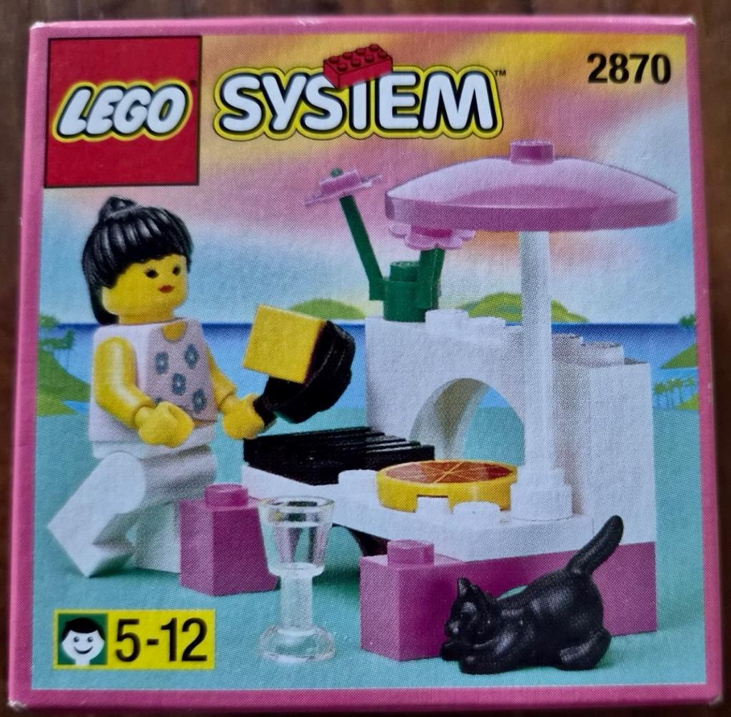 Lego System 2870 Paradisa Barbecue uit 1997 - Nieuw!, Kinderen en Baby's, Speelgoed | Duplo en Lego, Overige thema's, Lego, Nieuw