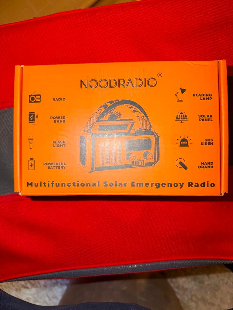 Noodradio nieuw in doos, Audio, Tv en Foto, Radio's, Ophalen, Nieuw, Radio