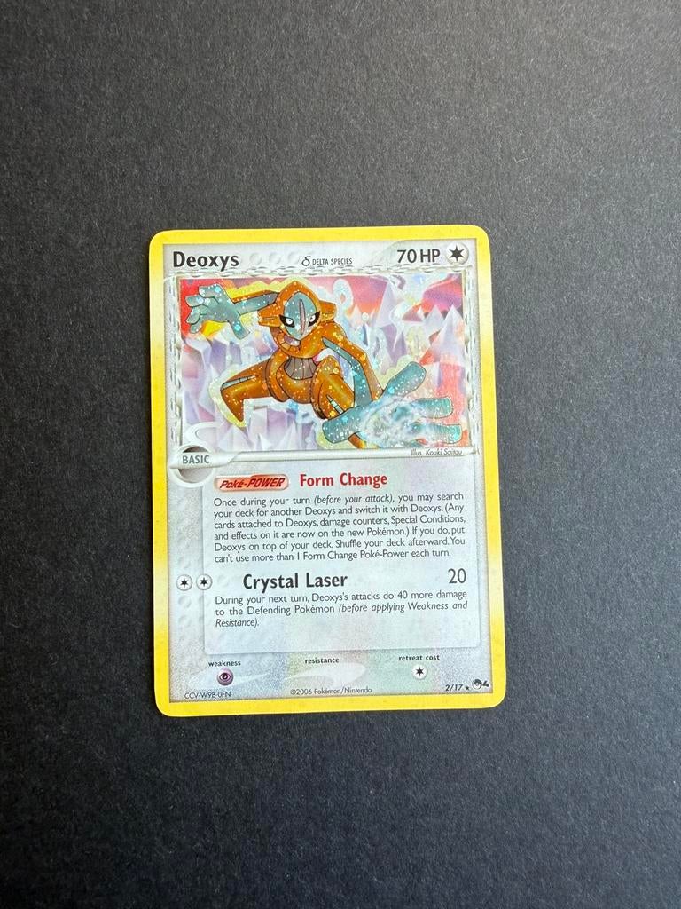 Pokemon kaart, Deoxys #2 POP SERIES 4, Ophalen of Verzenden, Gebruikt