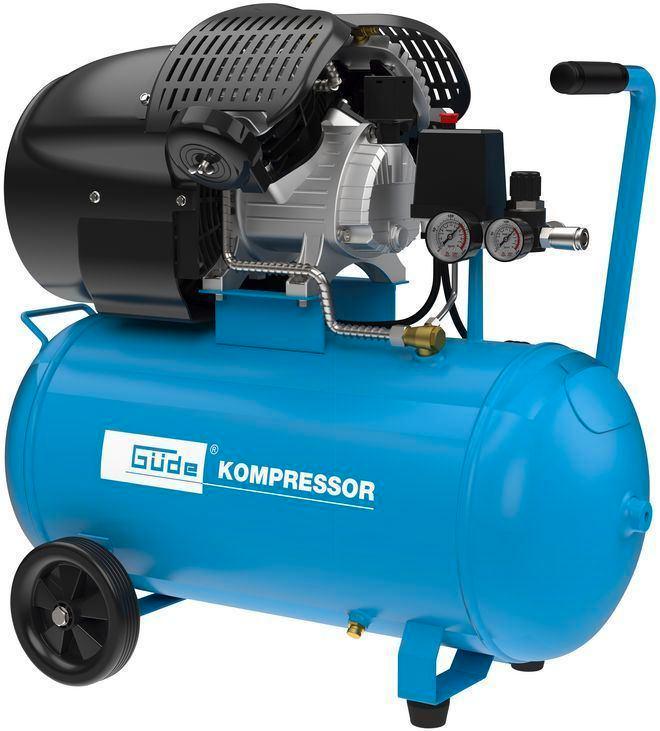 Gude 405/10/50 2 cilinder compressor 50 liter ketel!, Auto diversen, Autogereedschap, Nieuw, Ophalen