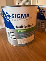 Nieuwe Sigma Multiprimer grondverf grijs (RAL 7024) 2,5L, Nieuw, Ophalen of Verzenden, Verf, Grijs