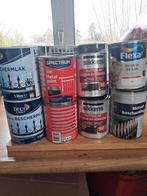 16 blikken metaallak/verf, Ophalen, Nieuw, Groen