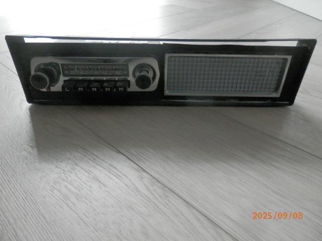 Blaupunkt Hamburg oldtimer radio met luidspreker, onderbouw, Auto-onderdelen, Overige Auto-onderdelen, Oldtimer onderdelen, Overige automerken