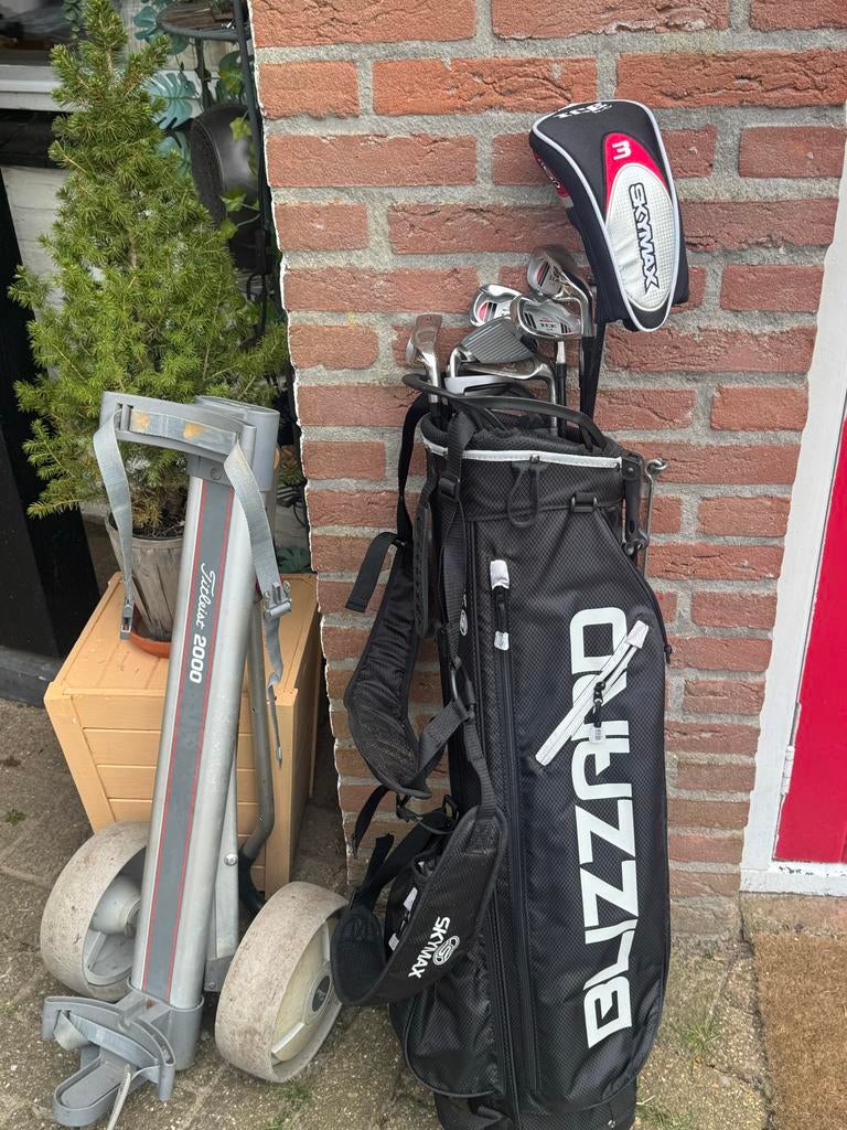 Blizzard golfset met tas en trolley, Sport en Fitness, Golf, Ophalen, Nieuw, Set, Overige merken
