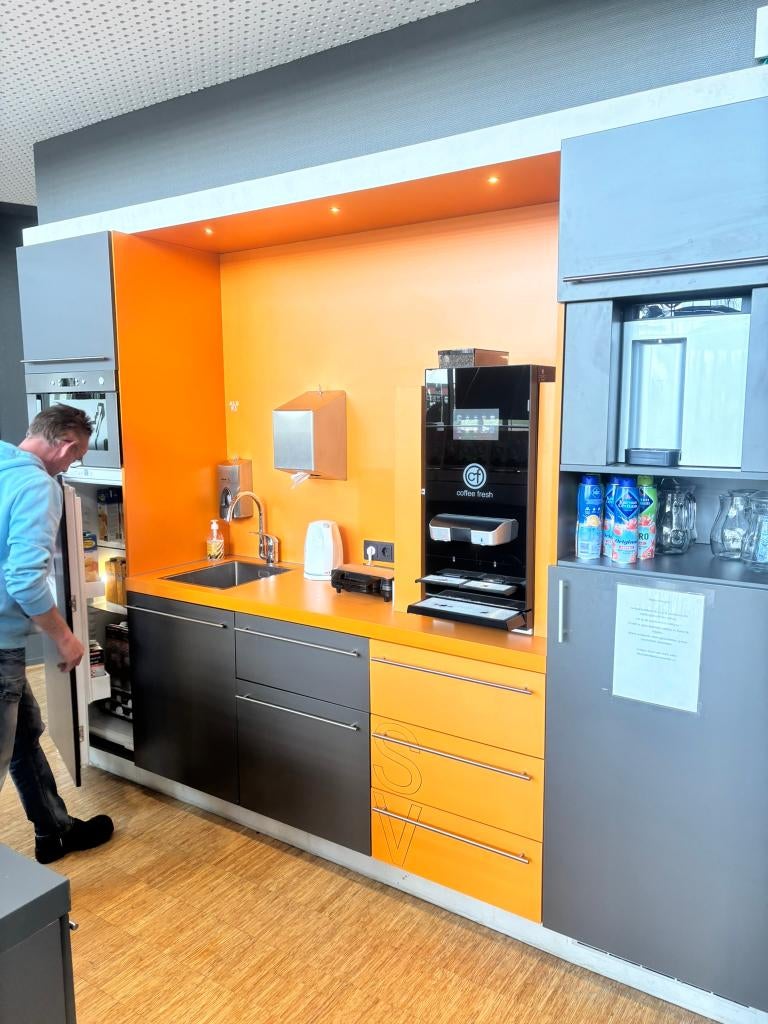 Complete keuken / Design keukenblok van 300 cm breed, Ophalen, Gebruikt, Overige kleuren, Enkelwandige keuken