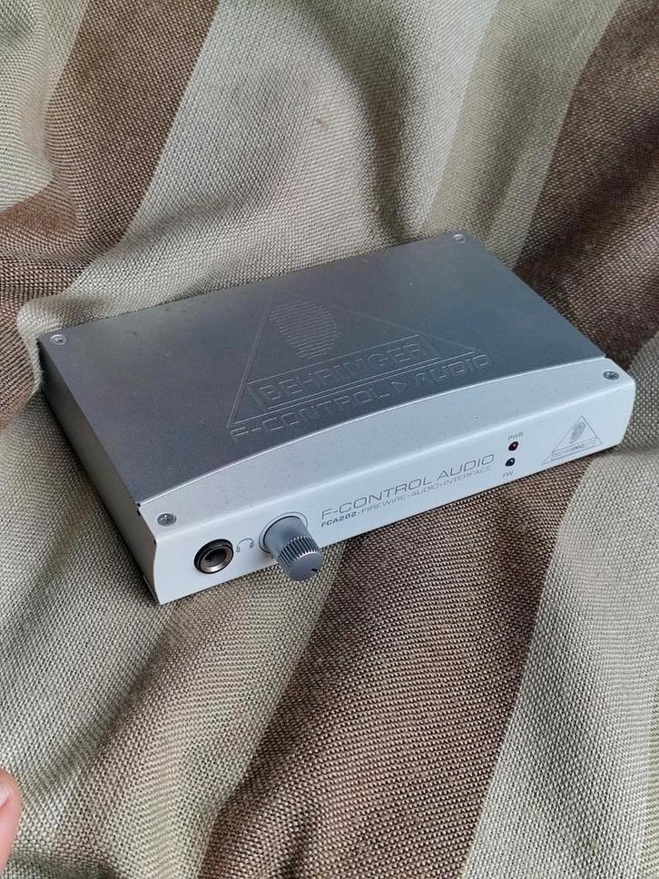Behringer F-Control Audio FCA202 FireWire Audio Interface, Computers en Software, Geluidskaarten, Gebruikt, Ophalen of Verzenden