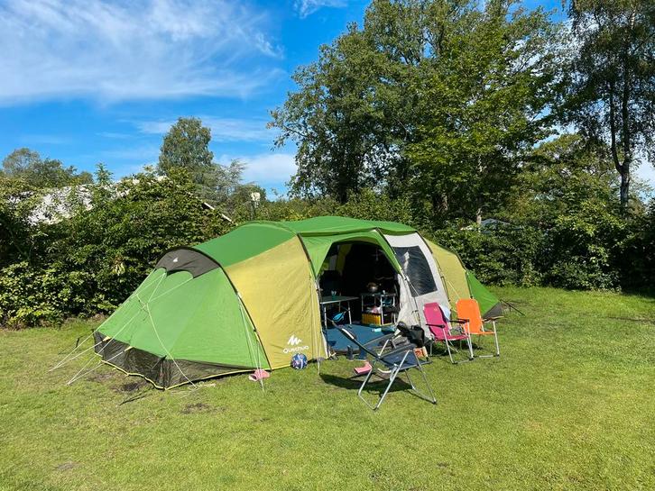 Tent 8 persoons - Quechua Arpenaz 8.4, Caravans en Kamperen, Tenten, meer dan 6, Gebruikt, Ophalen