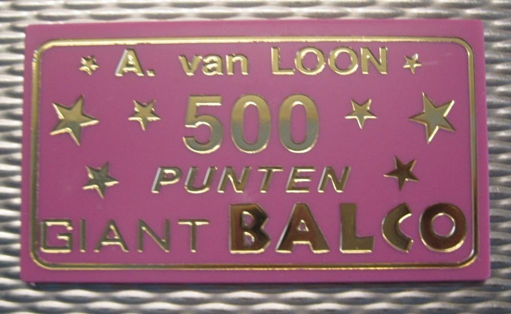 KERMIS BALCO PUNTEN, Verzamelen, Overige munten, Verzenden