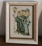 Vintage Hummel schilderijtje - Zingende jongens, Ophalen of Verzenden