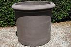 Colorato terracotta pot vaso cilindro | Terracotta Bloempot, 25 tot 40 cm, Rond, Nieuw, Ophalen of Verzenden