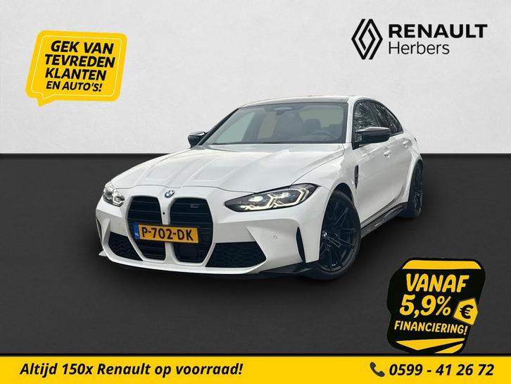 BMW M3 Competition ADAPT CRUISE / HARMAN KARDON / 360 CAMERA, Auto's, BMW, Bedrijf, Te koop, 3-Serie, ABS, Airbags, Airconditioning