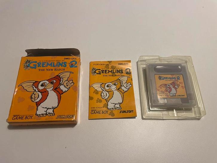 Gremlins 2 Nintendo Game Boy CIB compleet JPN, Spelcomputers en Games, Games | Nintendo Game Boy, Zo goed als nieuw, 1 speler