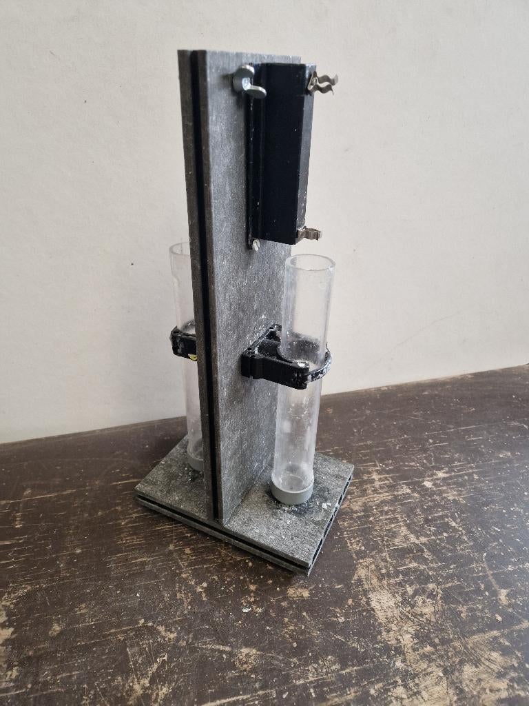 Dubbele fakkel mal kaarsen 36x250mm, Ophalen of Verzenden, Gebruikt, Overige typen