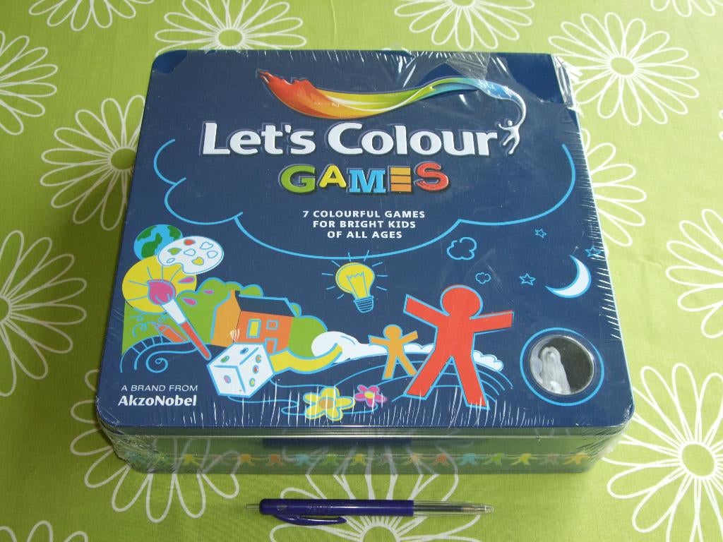Nieuw in seal: Let's Colour Games - 7 kleurrijke spellen, Hobby en Vrije tijd, Vijf spelers of meer, Ophalen of Verzenden, Nieuw