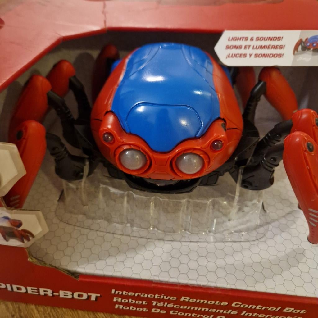 Spiderman bestuurbare spin uit disneyland parijs, Ophalen of Verzenden, Nieuw